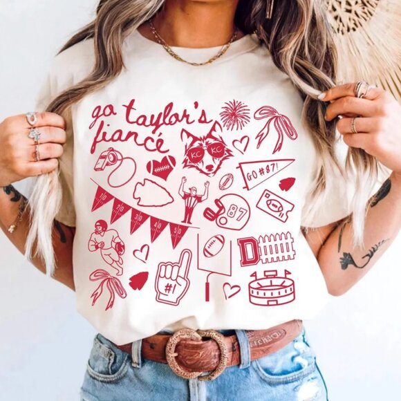 Go Taylor’s Fiance Comfort Colors Shirt,Go Taylor’s Boyfriend Shirt,Taylor 90 - Picture 1 of 5